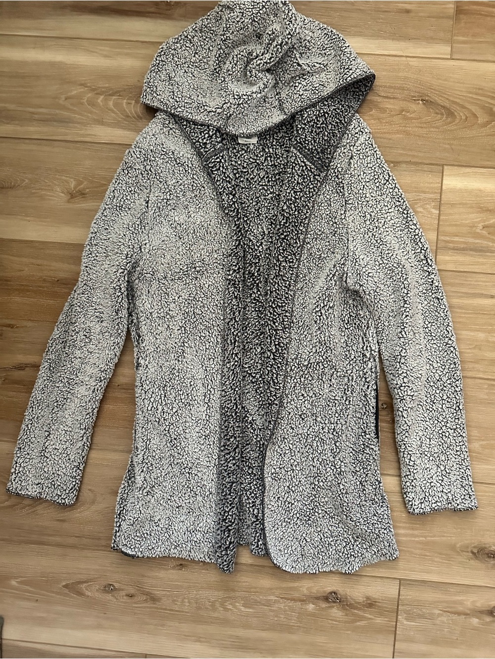 PINK Victoria’s Secret Sherpa Teddy Open Cardigan. M